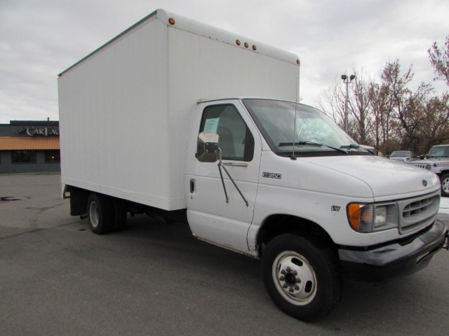 1998 White /Gray Ford Econoline Box van (1FDWE30S0WH) with an 6.8 V10 engine, Automatic transmission, located at 4562 State Avenue, Billings, MT, 59101, (406) 896-9833, 45.769516, -108.526772 - Photo#7